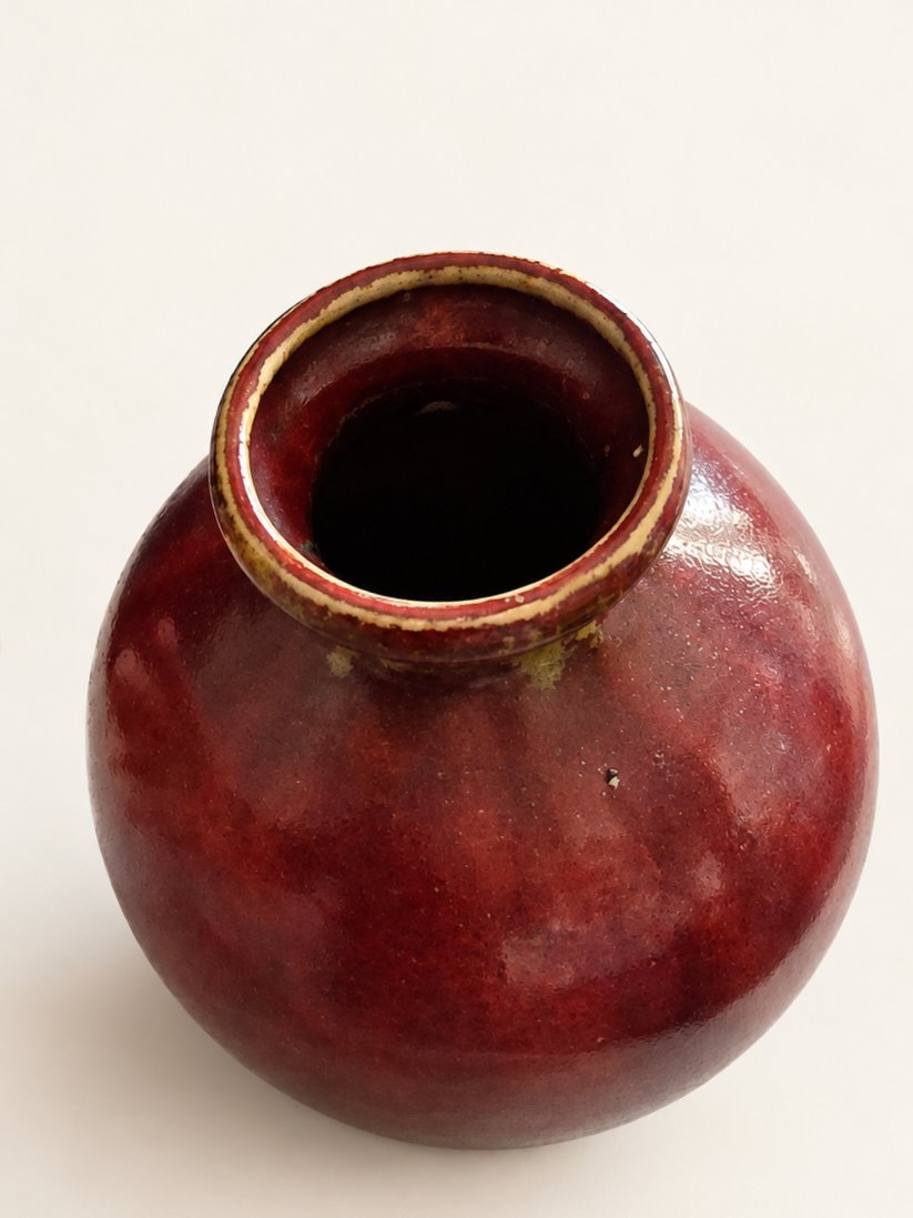 Pierre Adrien Dalpayrat,  vase boule en céramique -photo-2