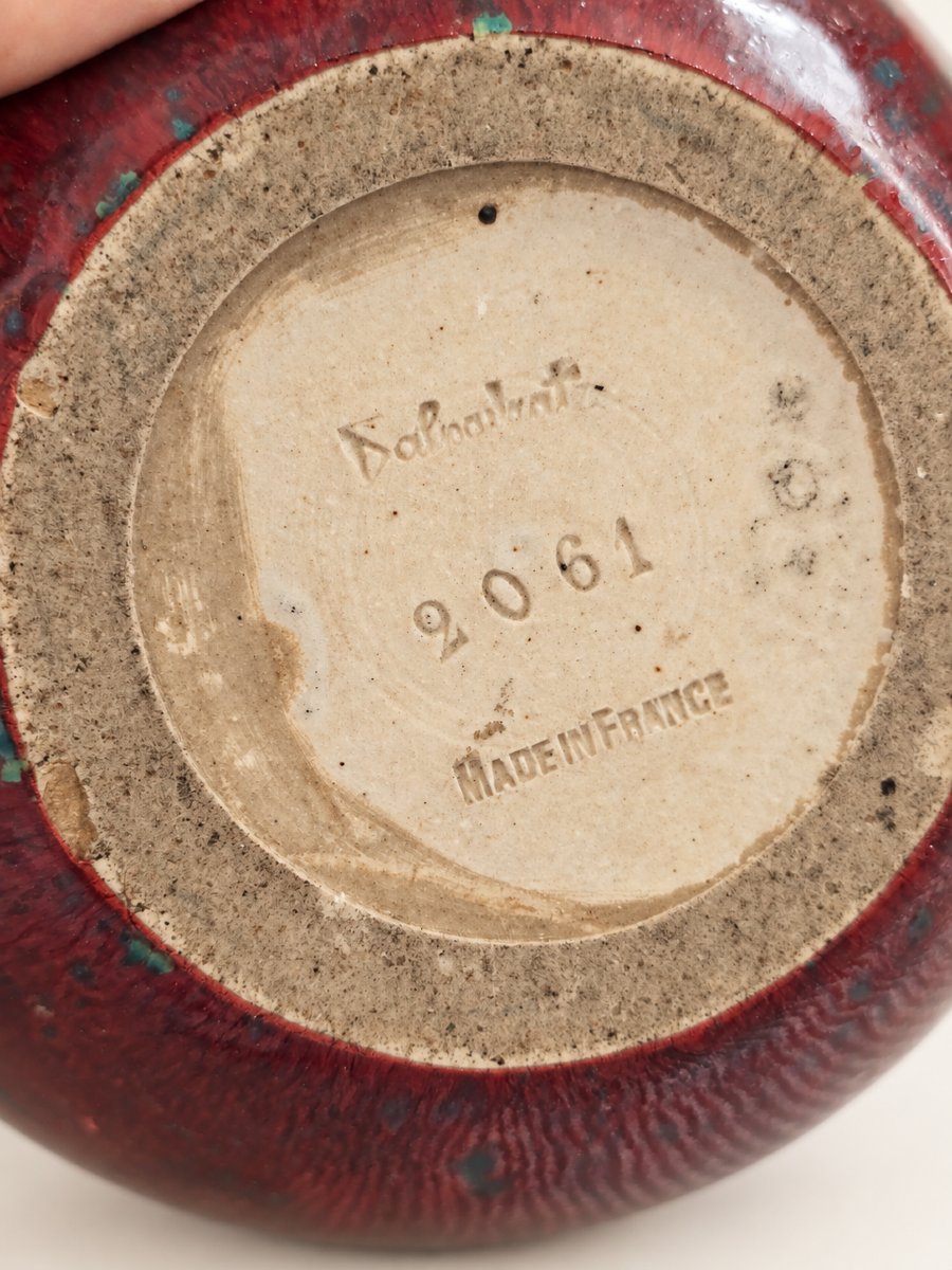 Pierre Adrien Dalpayrat,  vase boule en céramique -photo-3