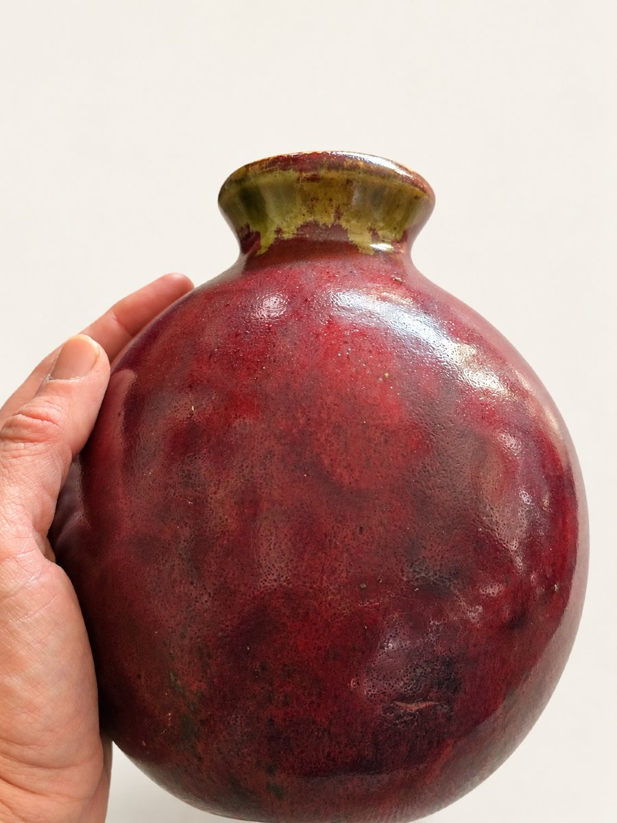 Pierre Adrien Dalpayrat,  vase boule en céramique -photo-4