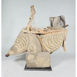 Dominique Jousseaume, Sculpture Art Brut