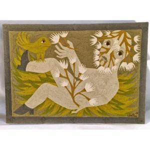 Elisabeth 58x85 cmBaillon, Tapisserie xxeme