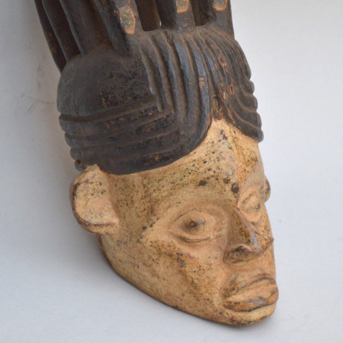 Gabon Patinated Wooden Mask-photo-3
