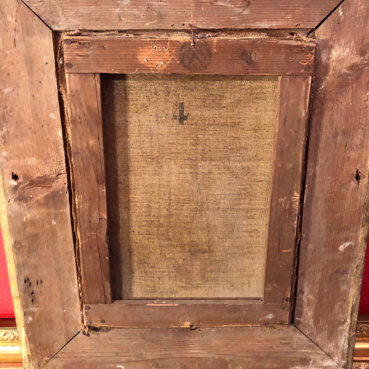 Carnival Scene In Venice With People In Costume, In Its Original Setting, 19th Century-photo-5