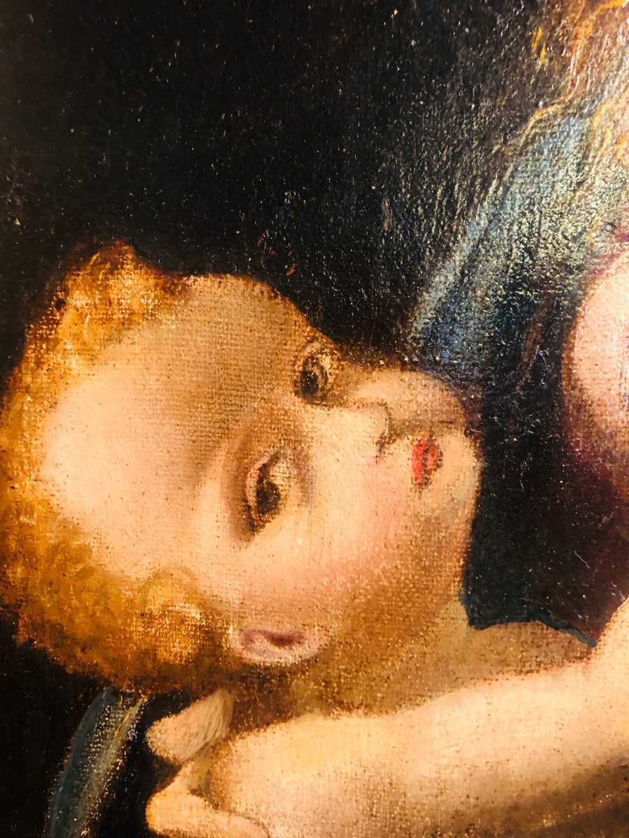 Portrait Of A Madonna By An Old Master, 16th Century-photo-4
