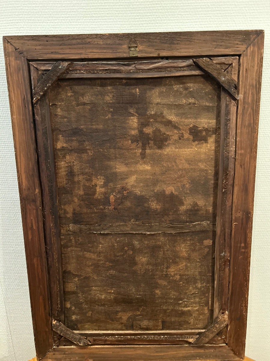 An Antique Popular Painting, "ecce Homo", 1550-photo-7