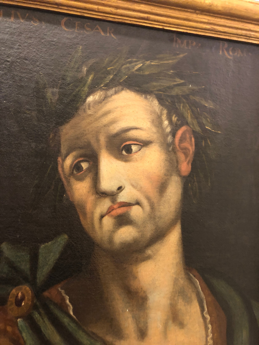 Un portrait de l'empereur romain Jules César, XVIII-siécle-photo-4