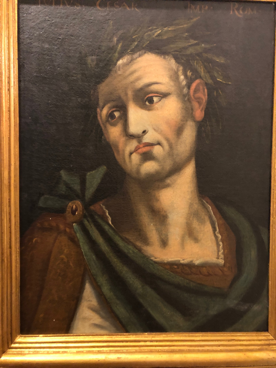 Un portrait de l'empereur romain Jules César, XVIII-siécle-photo-6