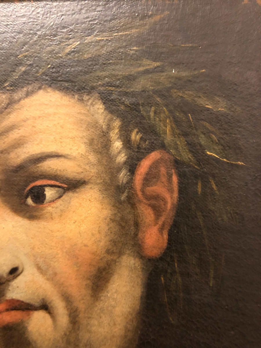 Un portrait de l'empereur romain Jules César, XVIII-siécle-photo-7