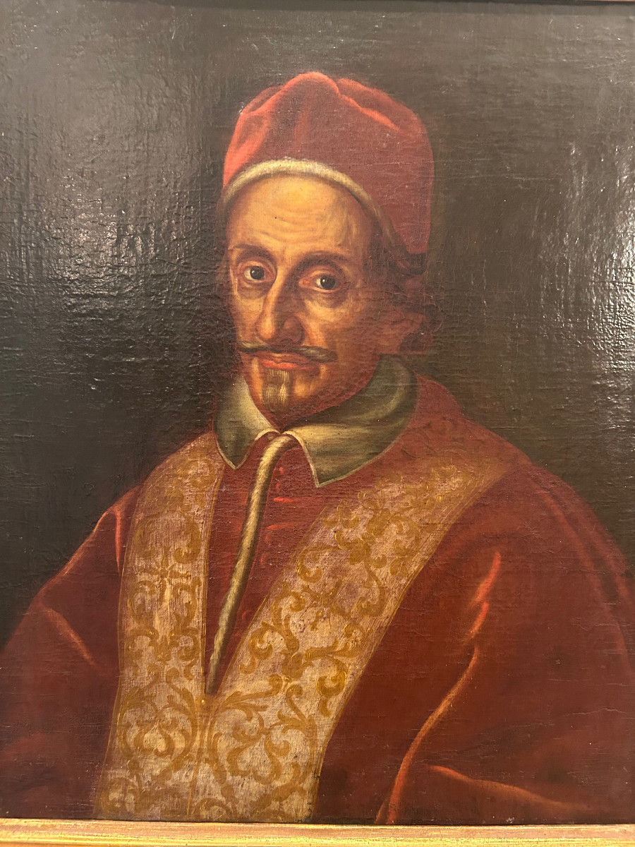 Portrait Of Pope Innocent XI, 17th Century-photo-4