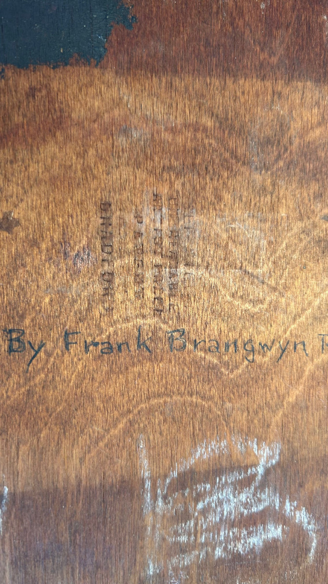 Orientalist Expressionist Painting From The Early 20th Century-photo-6