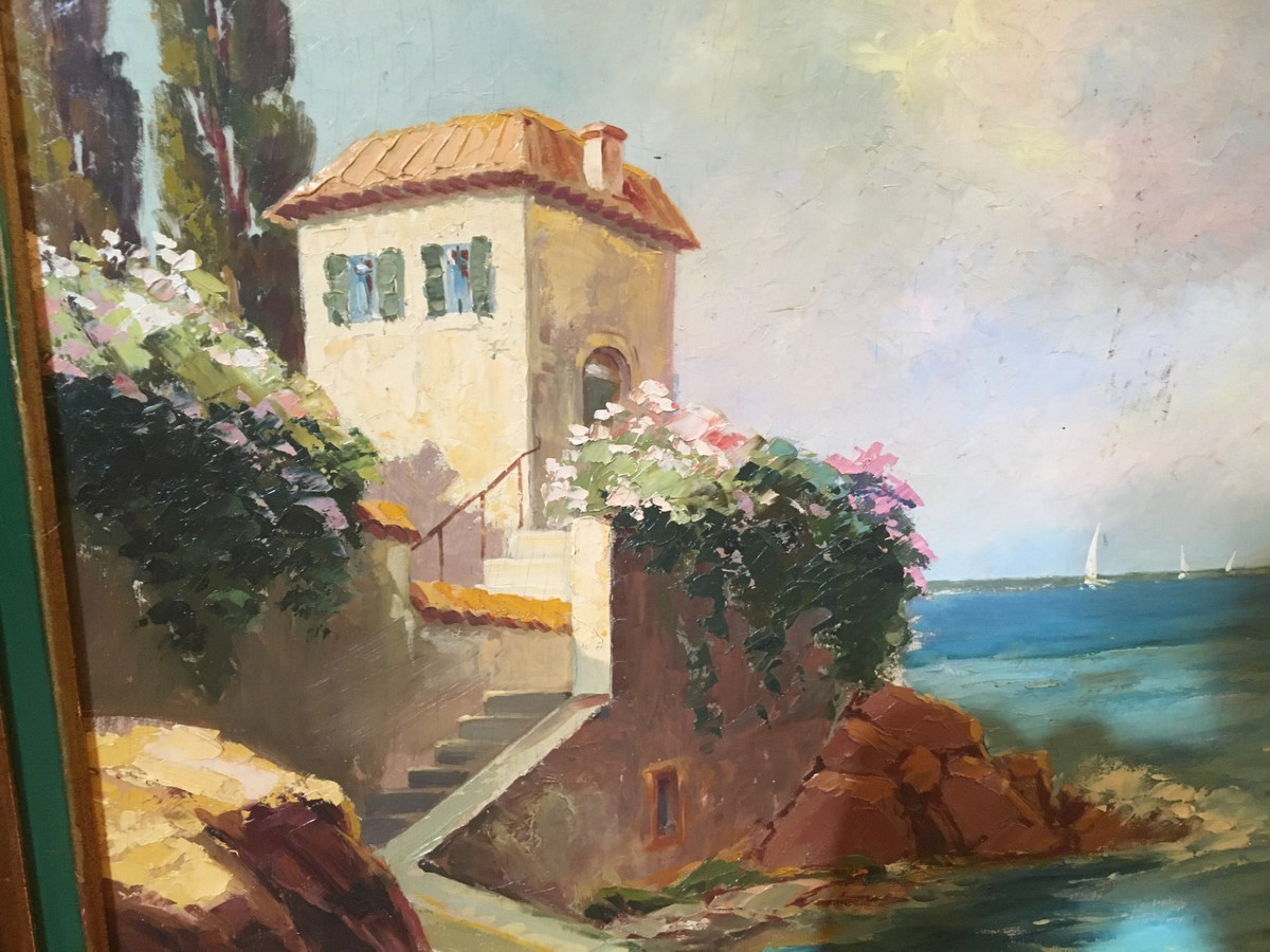 Vue panoramique de la Côte d'Azur, L. PATRONAT-photo-3