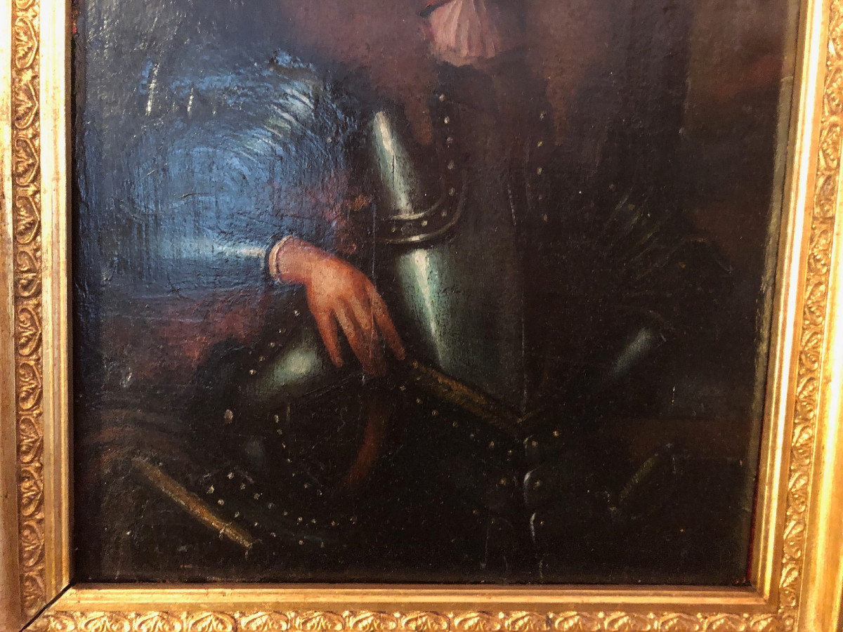 Portrait d'un noble chavalier, XVI-siécle-photo-4