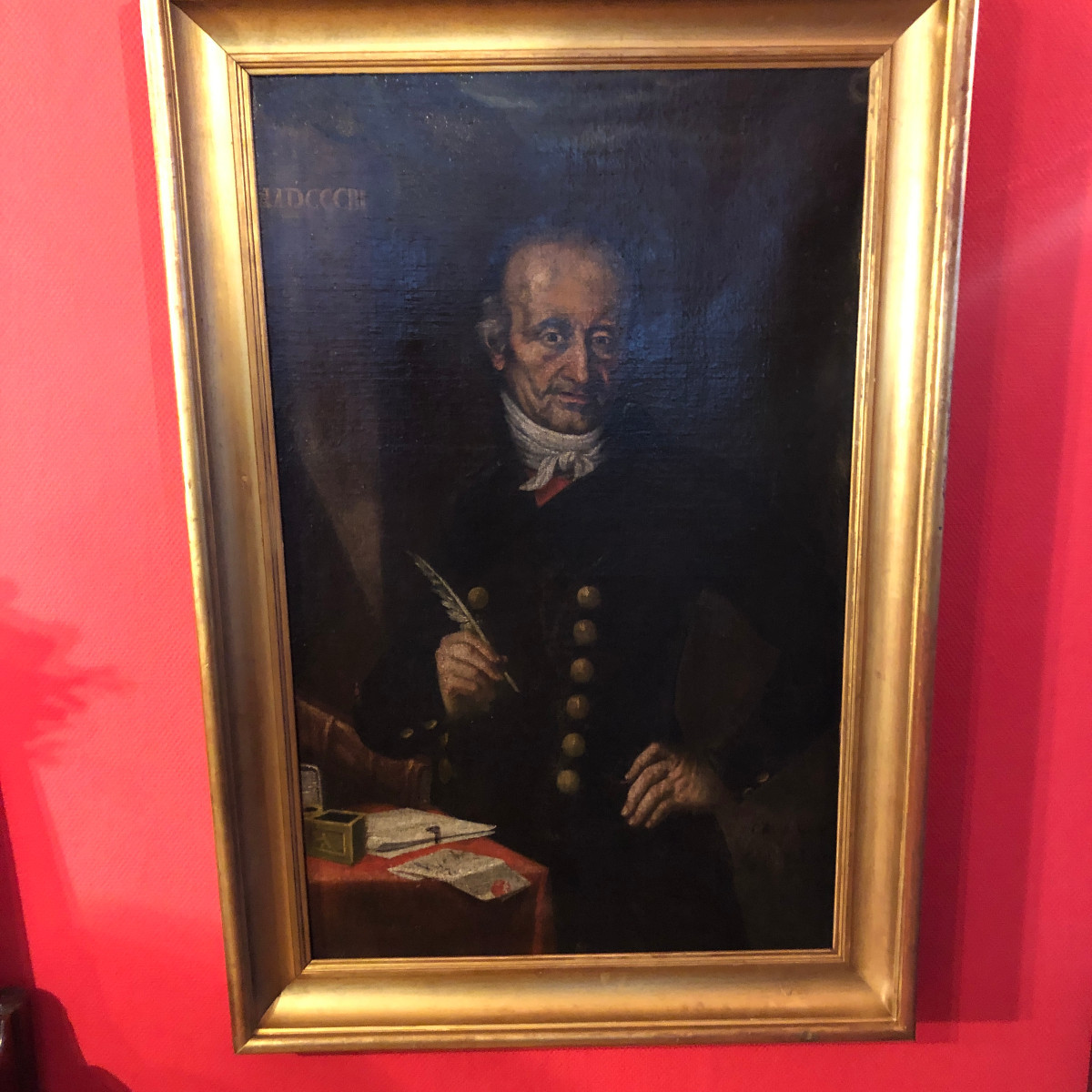 Portrait Of A Noble Writer Or Notary, 1803-photo-2