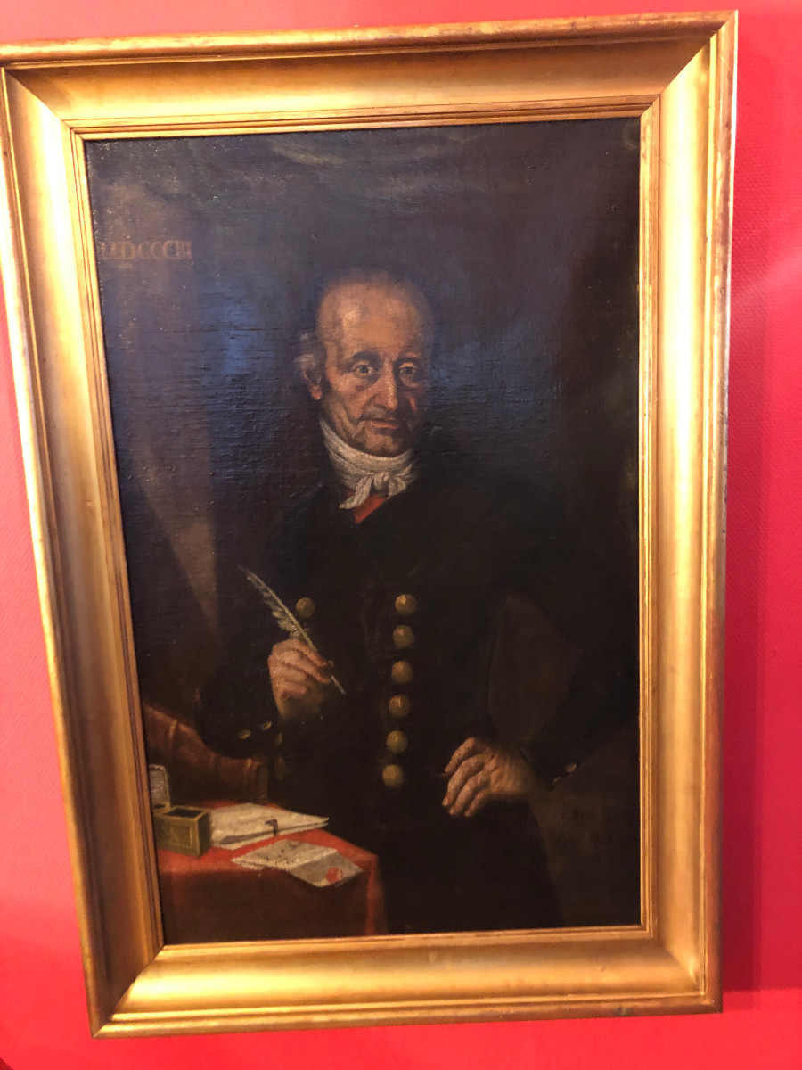 Portrait Of A Noble Writer Or Notary, 1803-photo-3