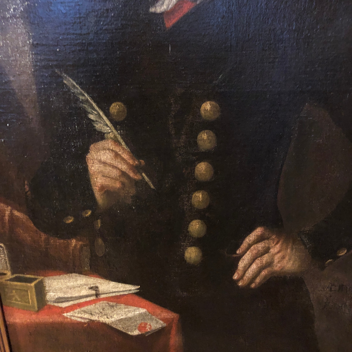 Portrait Of A Noble Writer Or Notary, 1803-photo-4