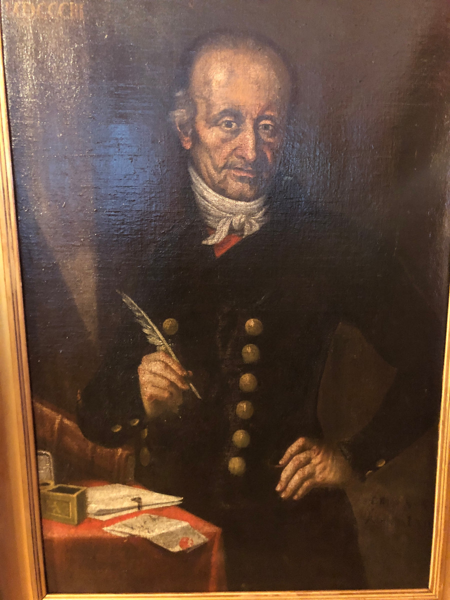 Portrait Of A Noble Writer Or Notary, 1803-photo-2