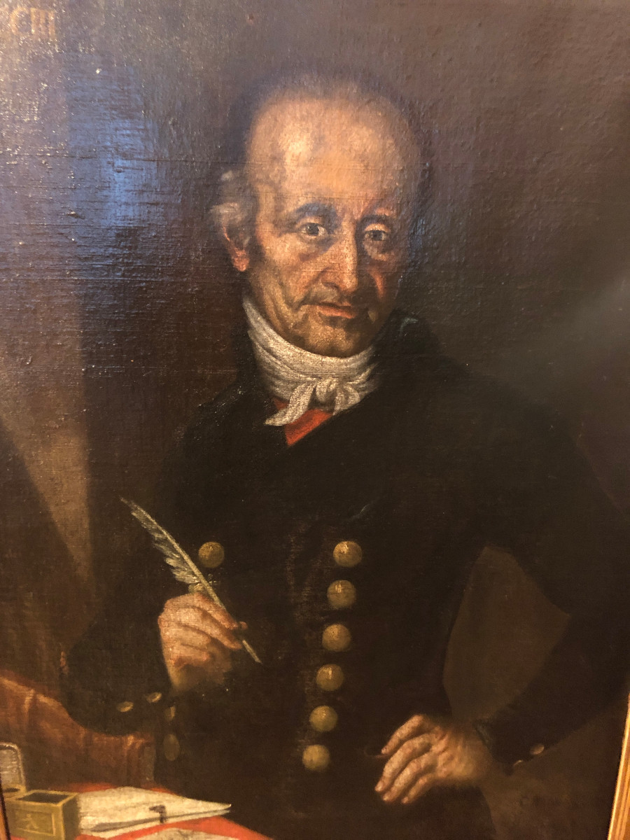Portrait Of A Noble Writer Or Notary, 1803-photo-3