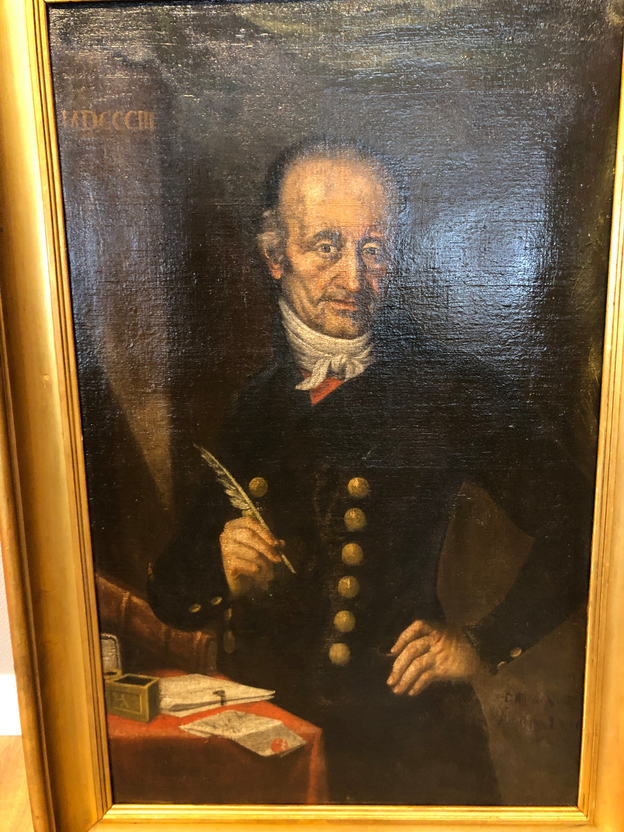 Portrait Of A Noble Writer Or Notary, 1803-photo-8