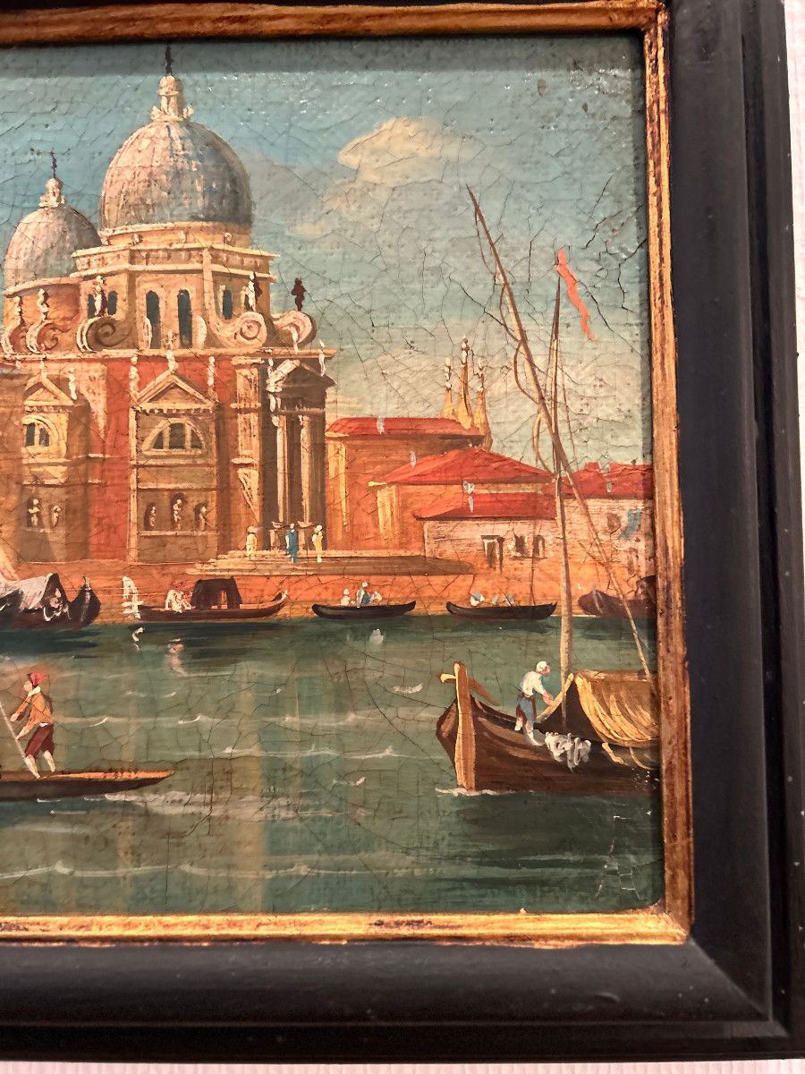 Un paire des vues de Venise, XVII-siécle-photo-4