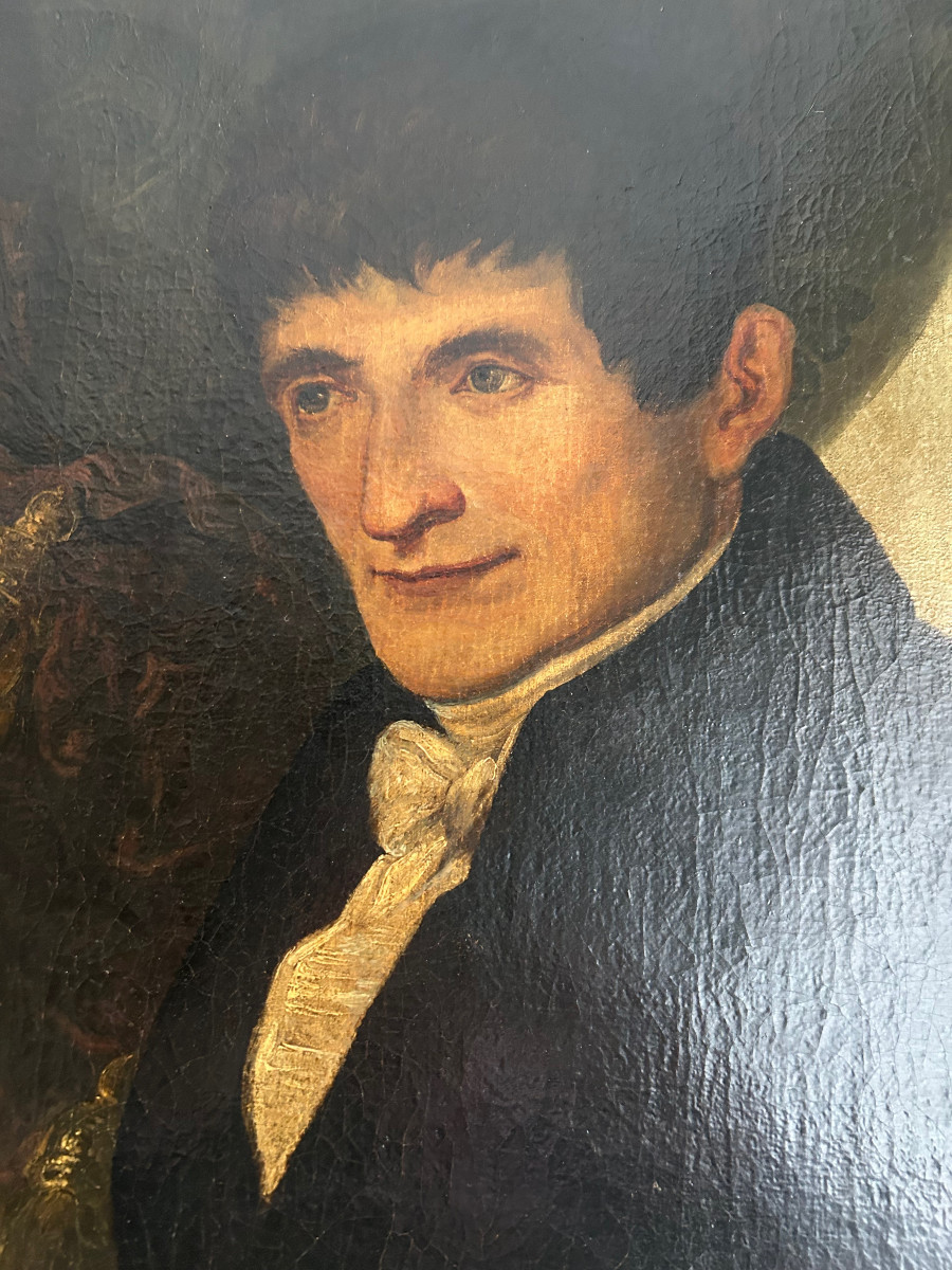 Portrait d'un noble, XIX-siécle-photo-2