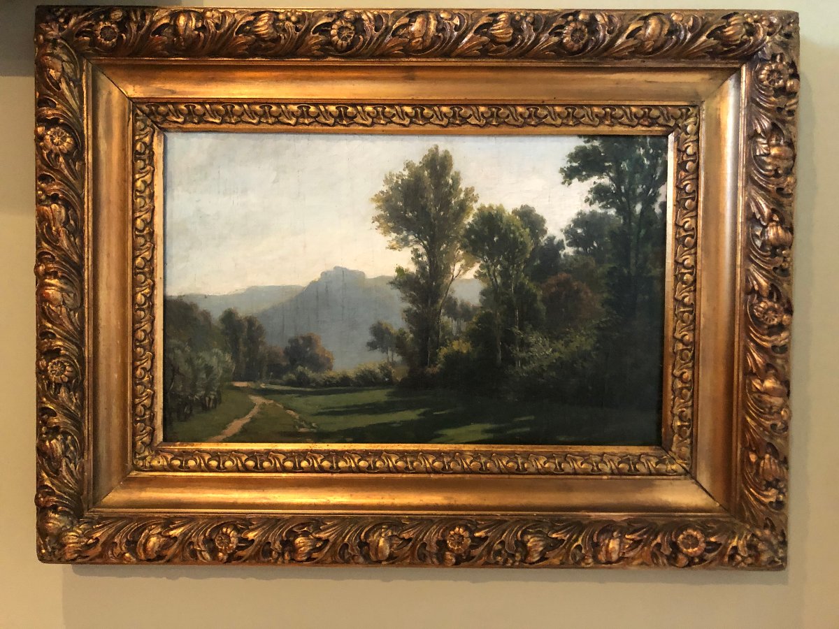 English Landscape Painting, 19th Century-photo-3