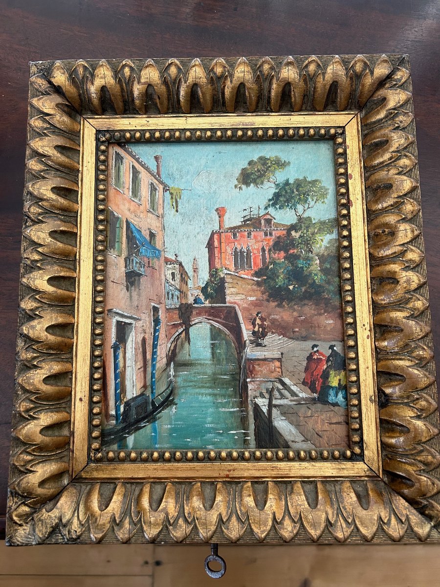Petit vue de Venise du XIX-siécle-photo-2