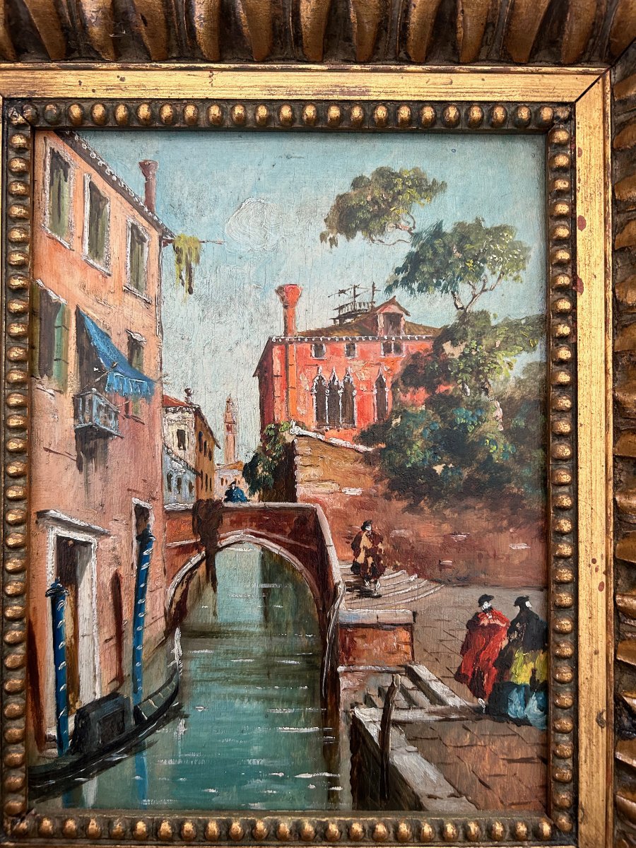 Petit vue de Venise du XIX-siécle-photo-3