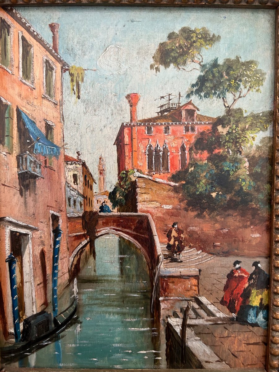 Petit vue de Venise du XIX-siécle-photo-4