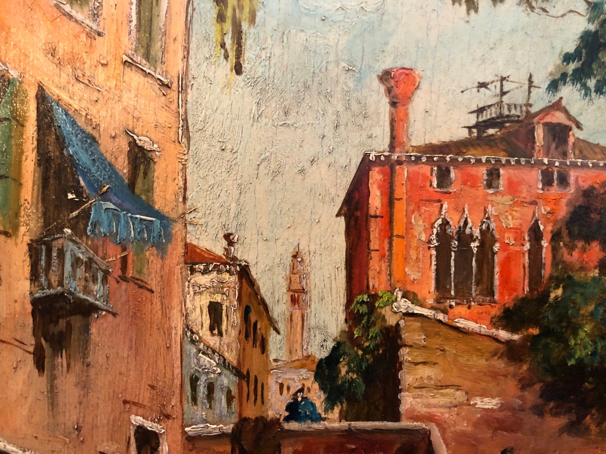Petit vue de Venise du XIX-siécle-photo-3