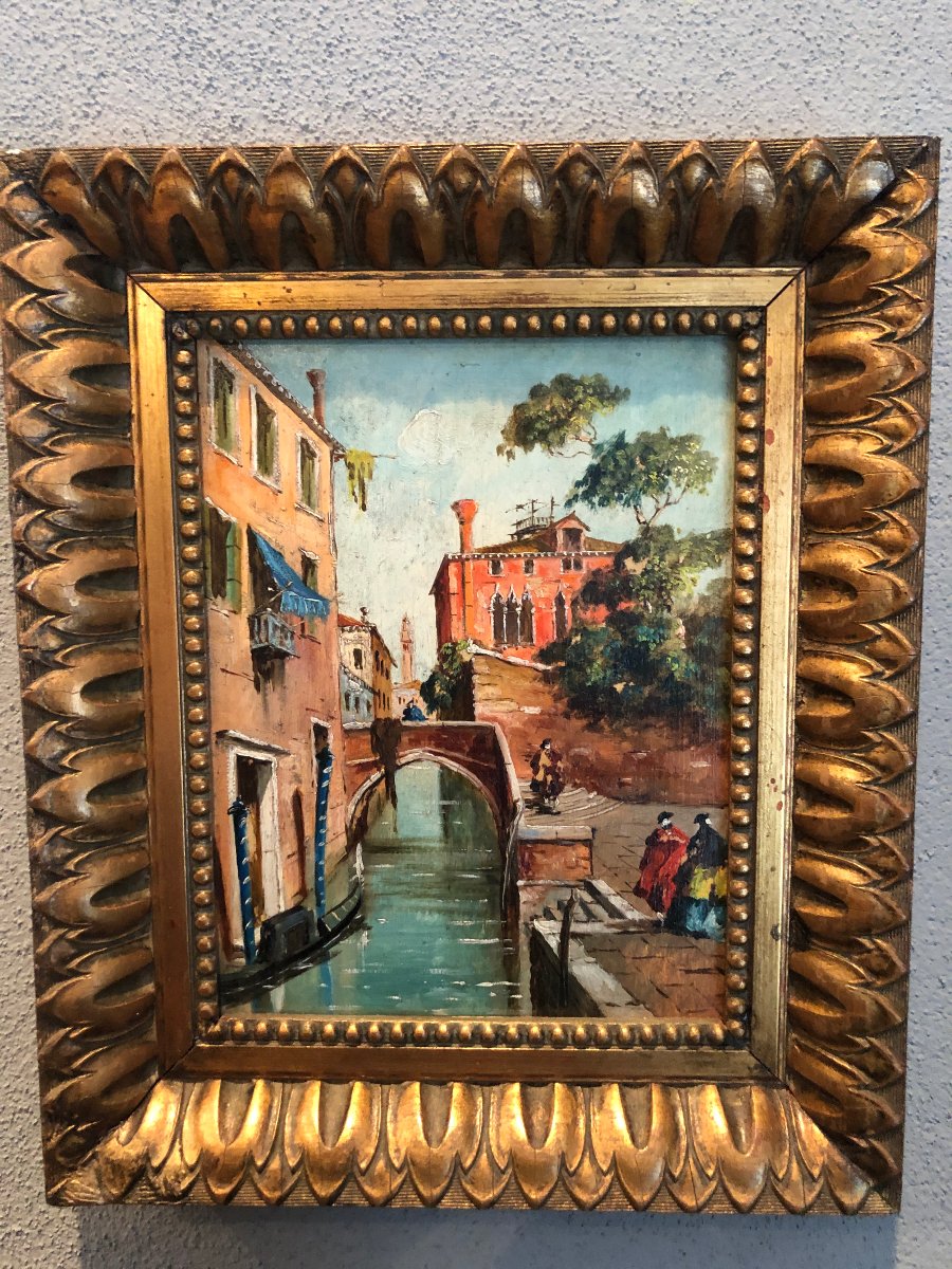 Petit vue de Venise du XIX-siécle-photo-4