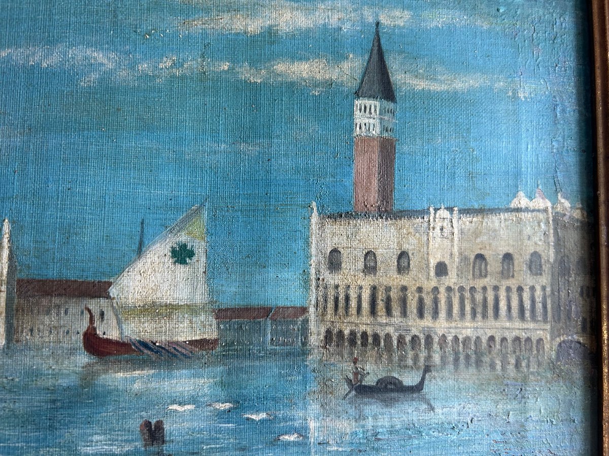 A View Of Venice During "aqua Alta" At The Beginning Of The 20th Century-photo-4