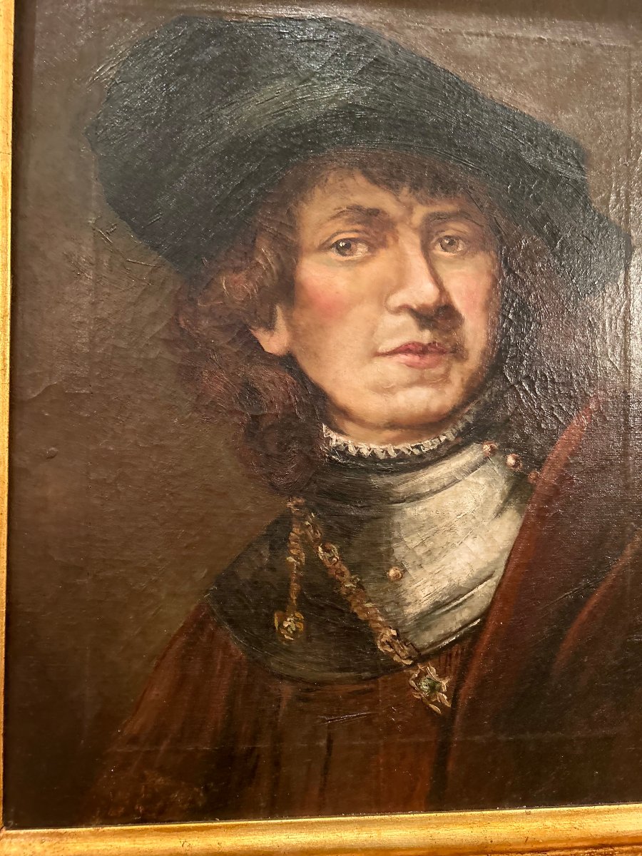 Portrait Of A Noble Knight, 17th-century Style-photo-3