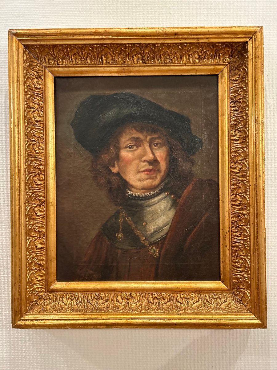 Portrait Of A Noble Knight, 17th-century Style