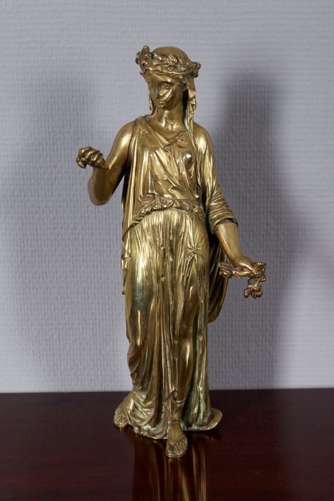 Allegory Of Summer In Gilded Bronze, 19th Century