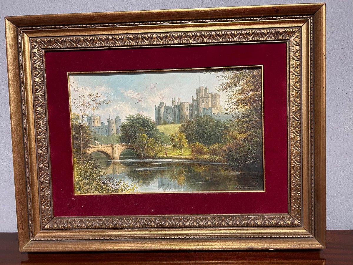 Un paysage anglais du XIXe siècle