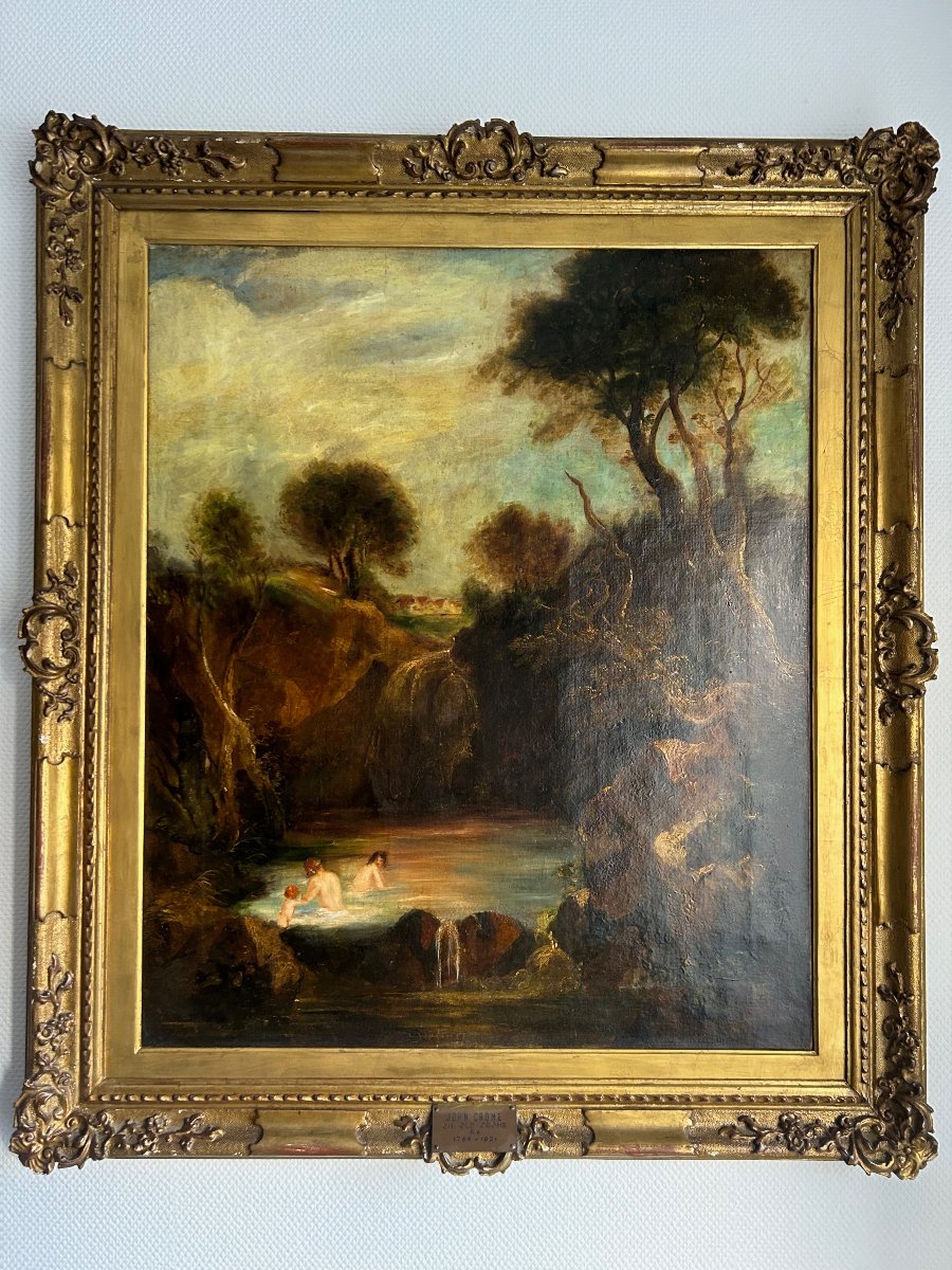A 19th-century Landscape In Its Original Setting