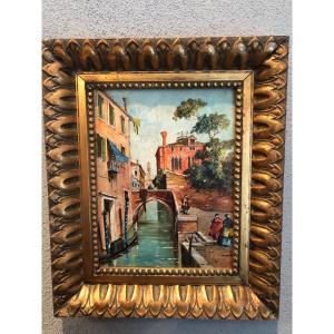 A Small View Of 19th-century Venice