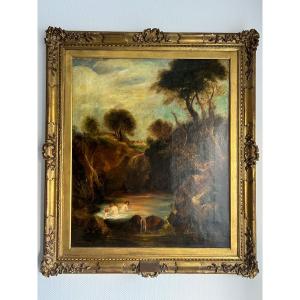 A 19th-century Landscape In Its Original Setting