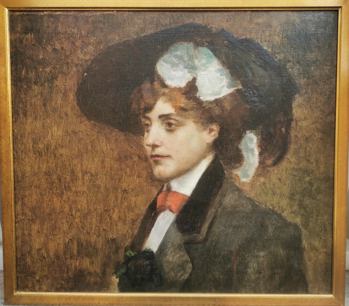 Portrait Belle époque Circa 1900