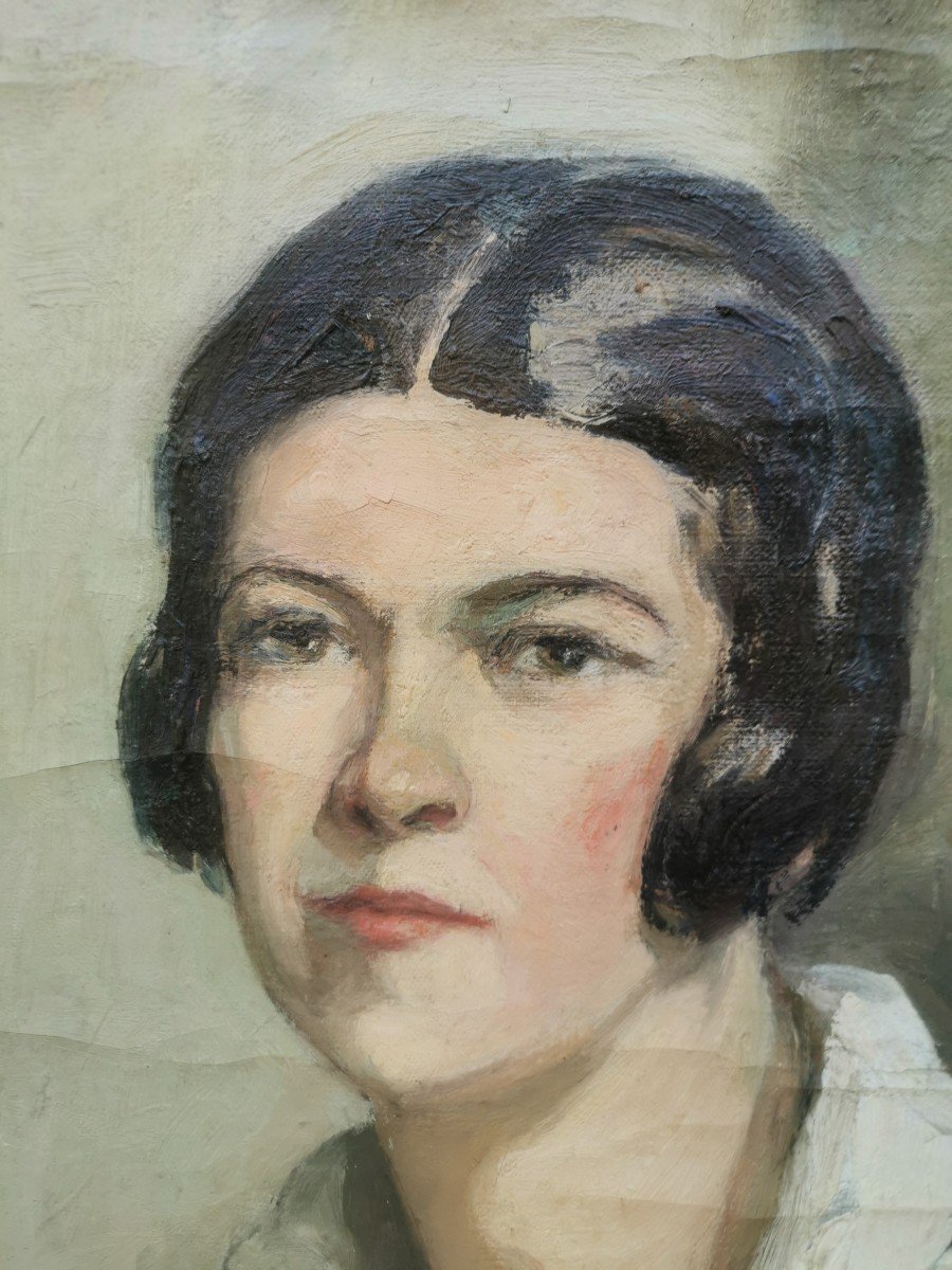 Self-portrait Of Henriette Roth Bosc 1930s-photo-3