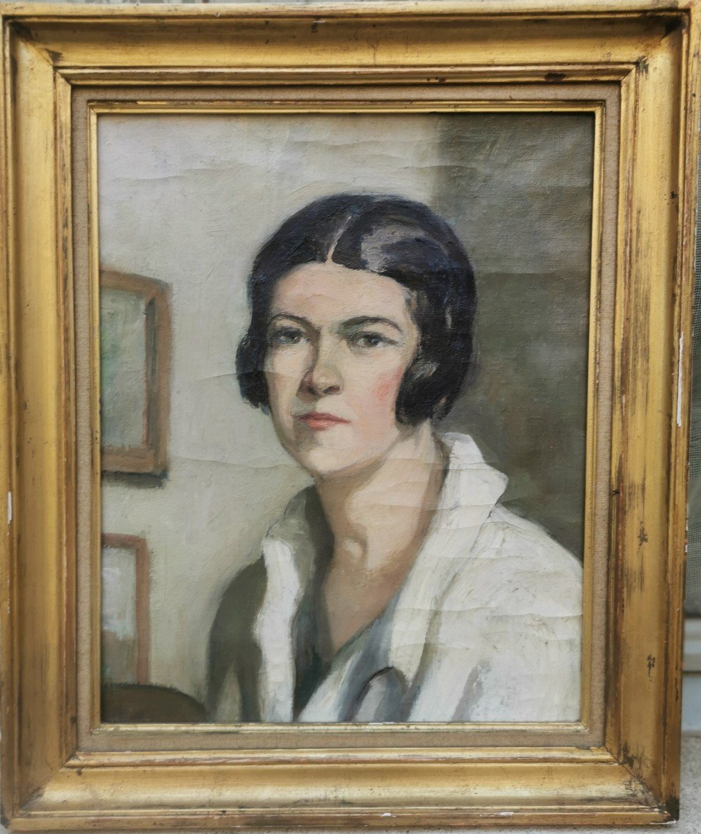 Self-portrait Of Henriette Roth Bosc 1930s