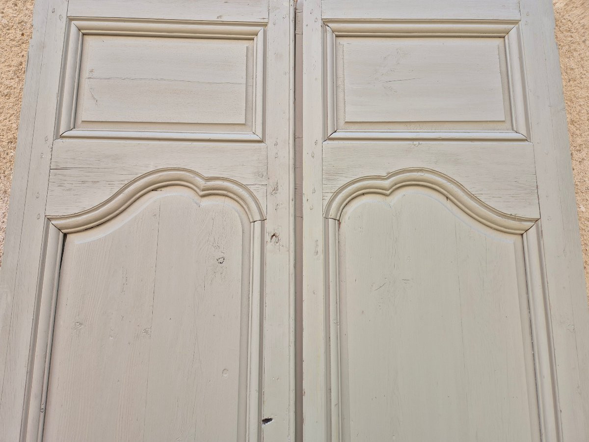 Double porte XVIII de style Louis XV lot 2-photo-3