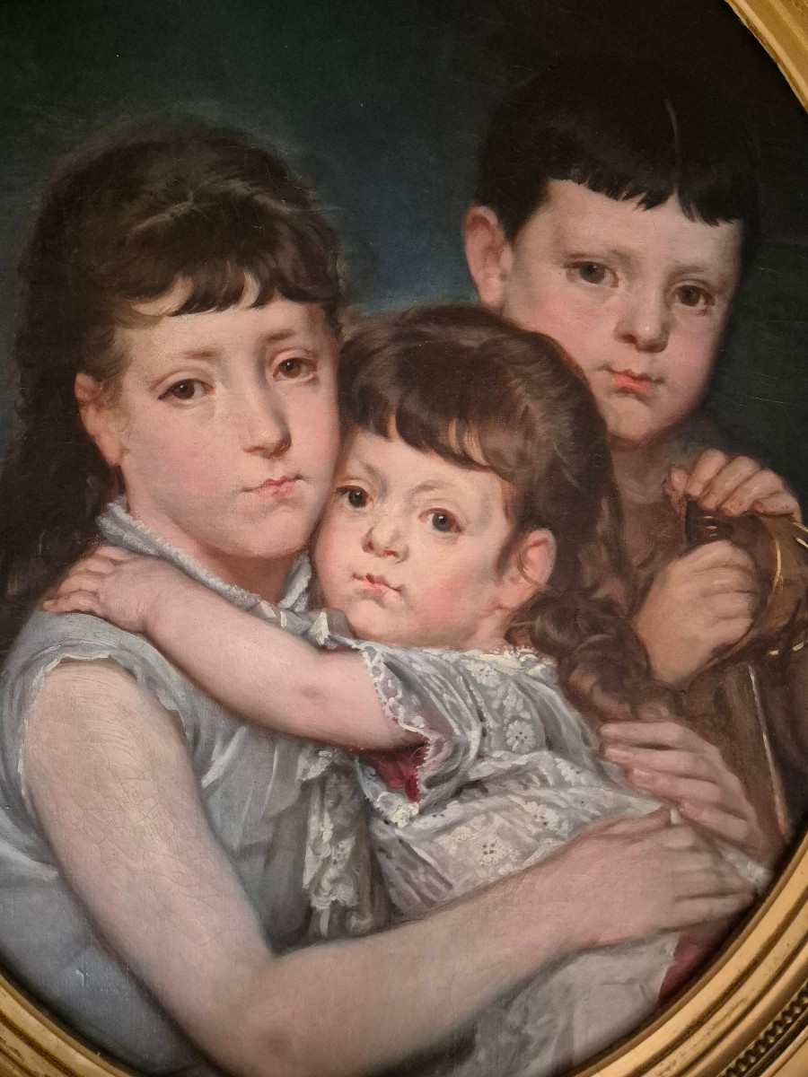 Family Portrait XIX Of Three Children Napoléon III