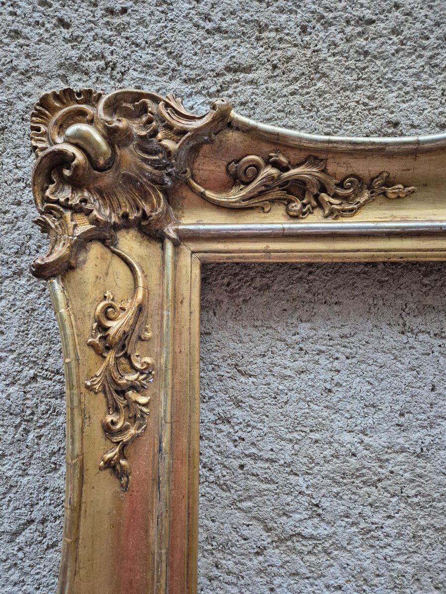 Large Louis XV-style Frame, Rebated, 81.5 X 65.5-photo-3