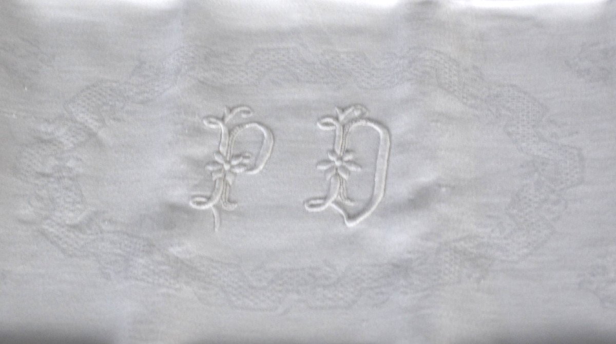 Set Of 4 Monogram Pd Towels