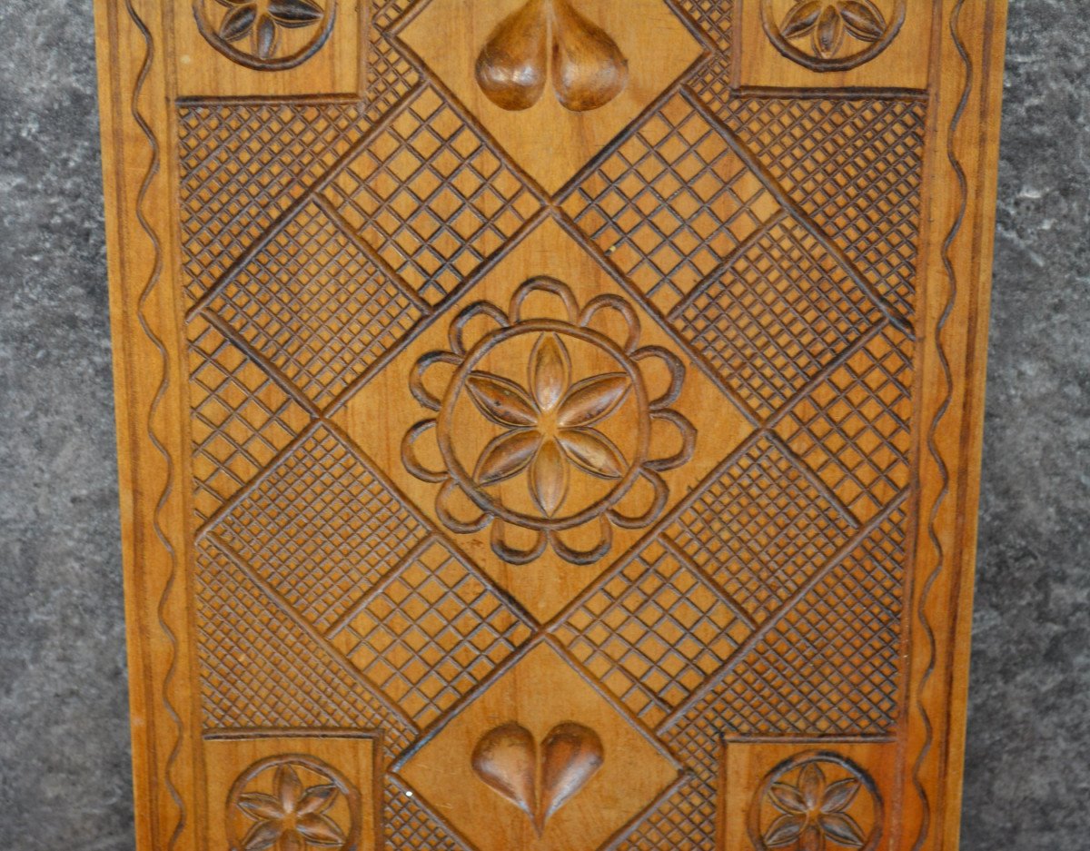 Butter Stamp Plate - Geometric Decor Berre Mold Ap155-photo-2