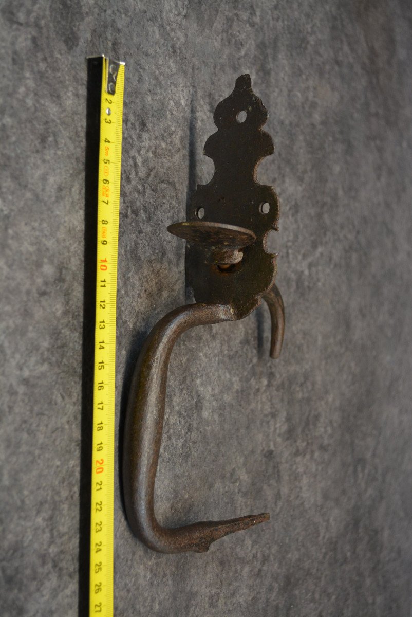 XVIII Wrought Iron Handle-photo-4