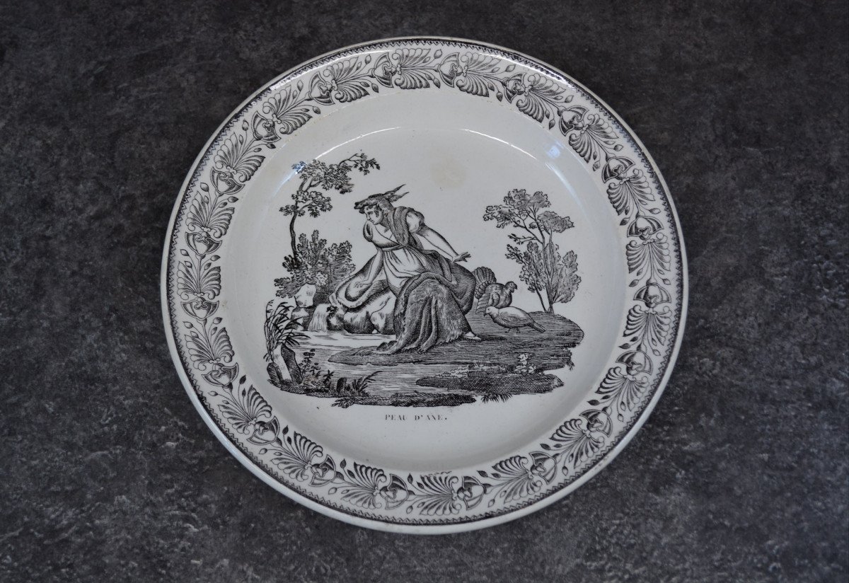 Assiette Montereau Peau d'Ane