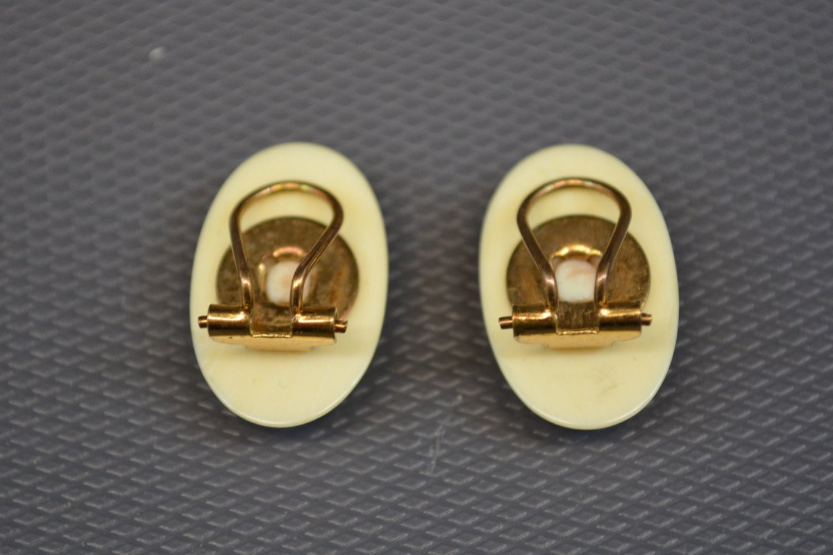 Pair Of Art Deco Earrings-photo-2