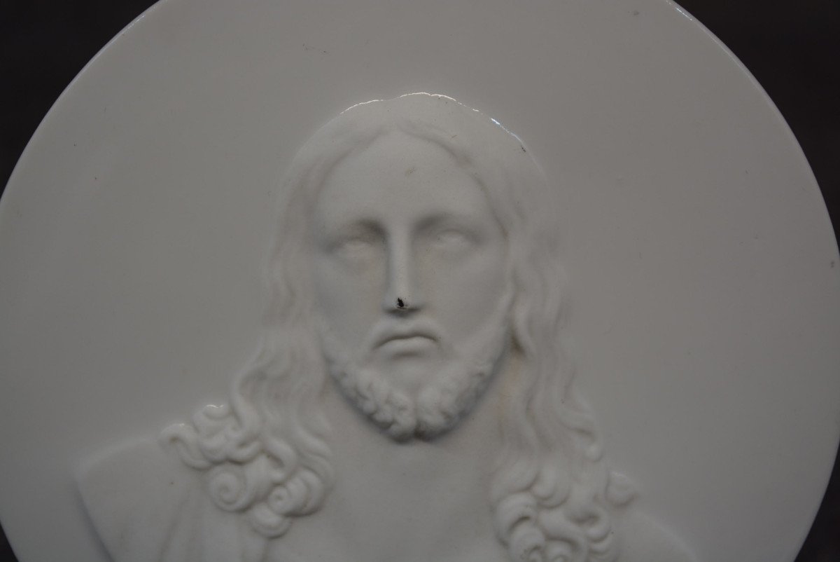 Plaque En Porcelaine - Christ-photo-4